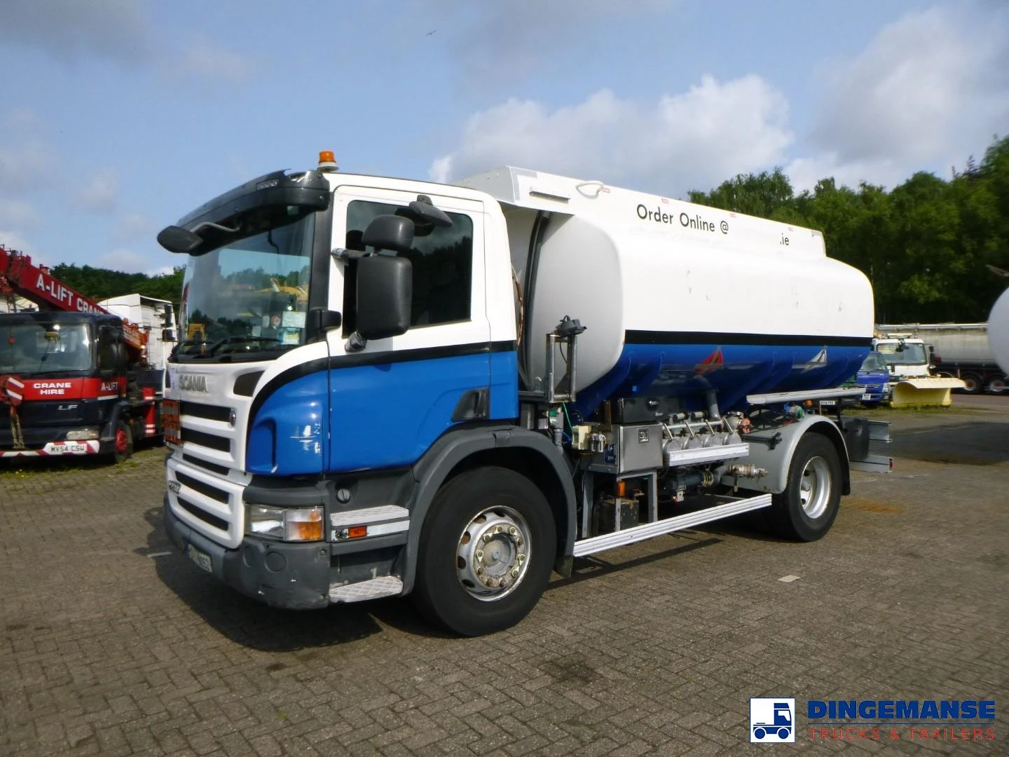 Scania P 2007 - 230 DB 4x2 RHD fuel tank 12.4 m3 / 4 comp imagen 1
