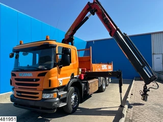 Scania P 2017 - 340 EURO 6, CNG, 6x2, Retarder, Palfinger, Remote zdjecie 15