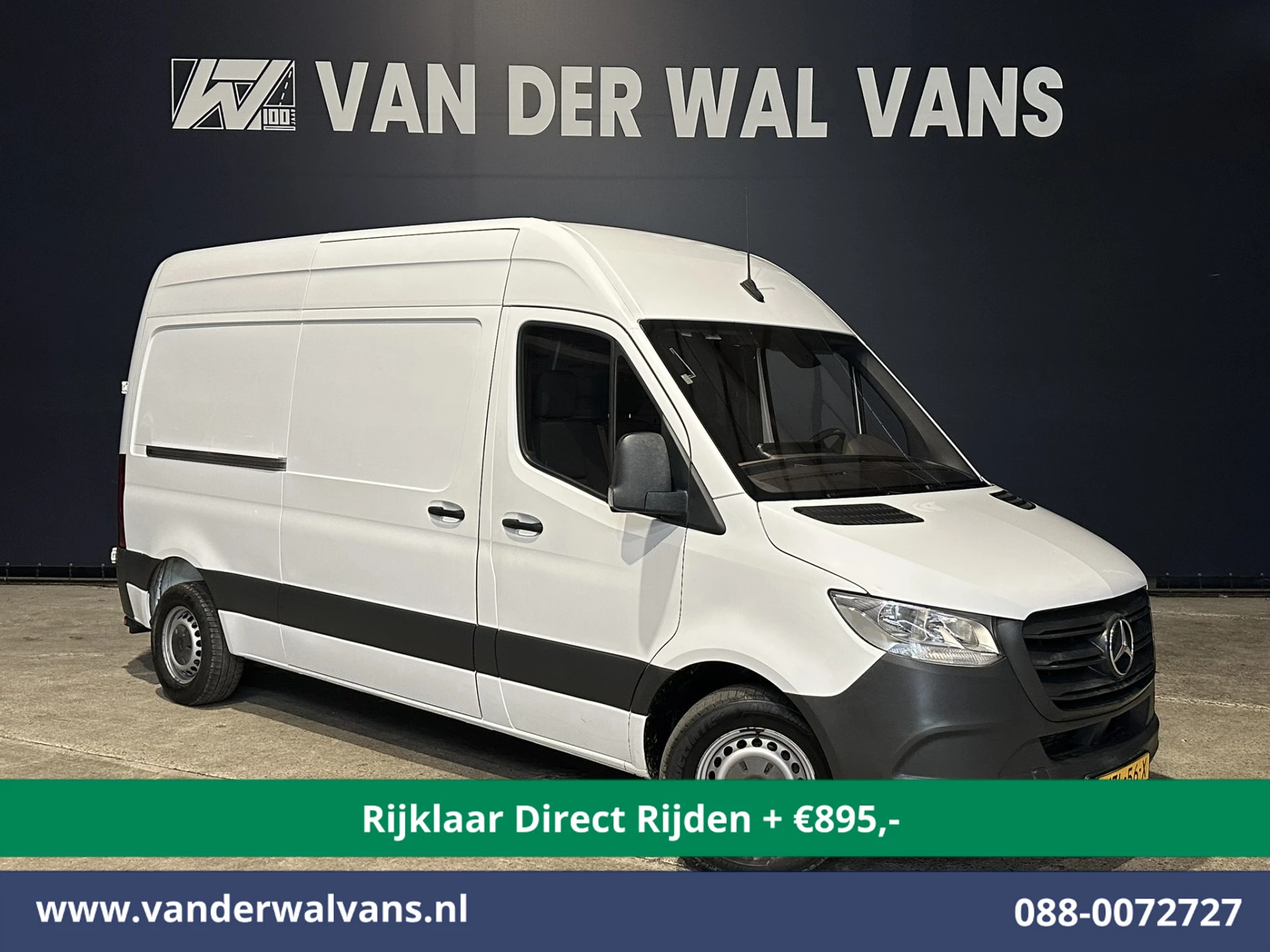 Mercedes-Benz Sprinter 2019 - 314 CDI 143pk L2H2 Euro6 *Rijklaar Direct Rijden* Airco | Camera | Apple Carplay | Android Auto | Trekhaak obrázek 1