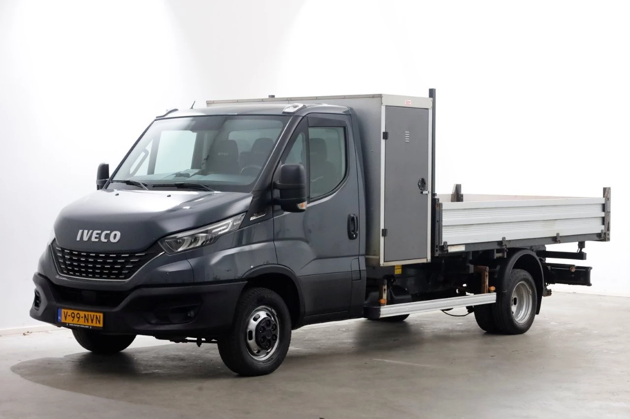 Iveco Daily 2021 - 35C18 3.0 180pk HiMatic Automaat 3-Zijdige Kipper Trekhaak 3500kg 10-2021 afbeelding 12