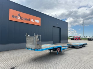 Broshuis E2190/27 1998 - E2190/27 LOWLOADER / EXTENDABLE / RAMPS / STEERING AXLE / NL-TRAILER / APK: 8-2026 zdjecie 2