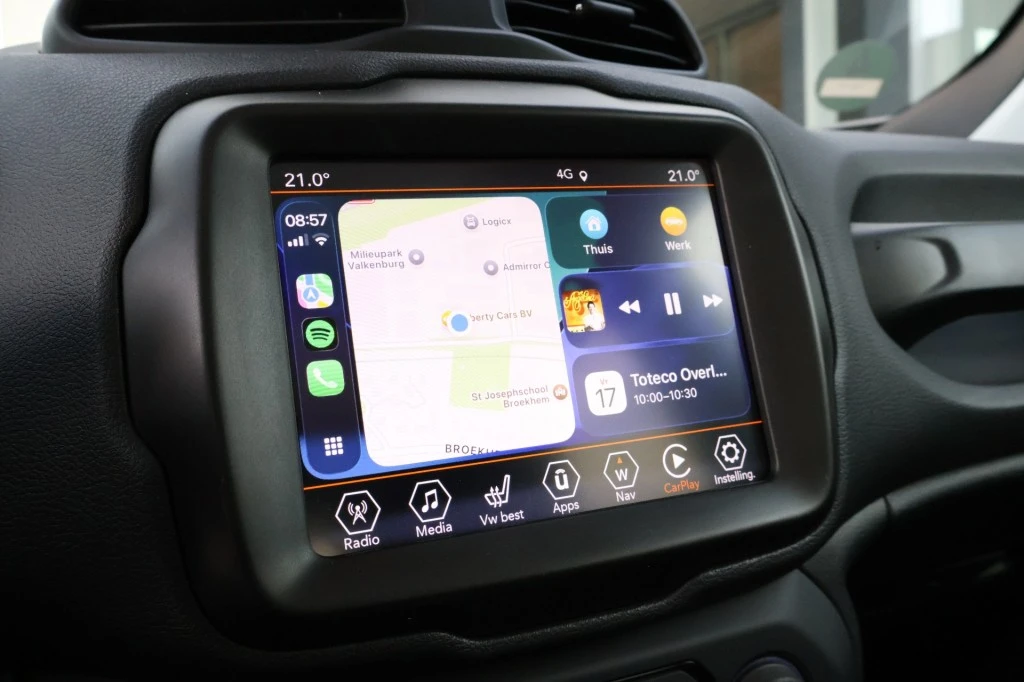 Jeep Renegade 2022 - 4XE 240 HYBRID S / Leder / Panoramadak / 19 inch afbeelding 40