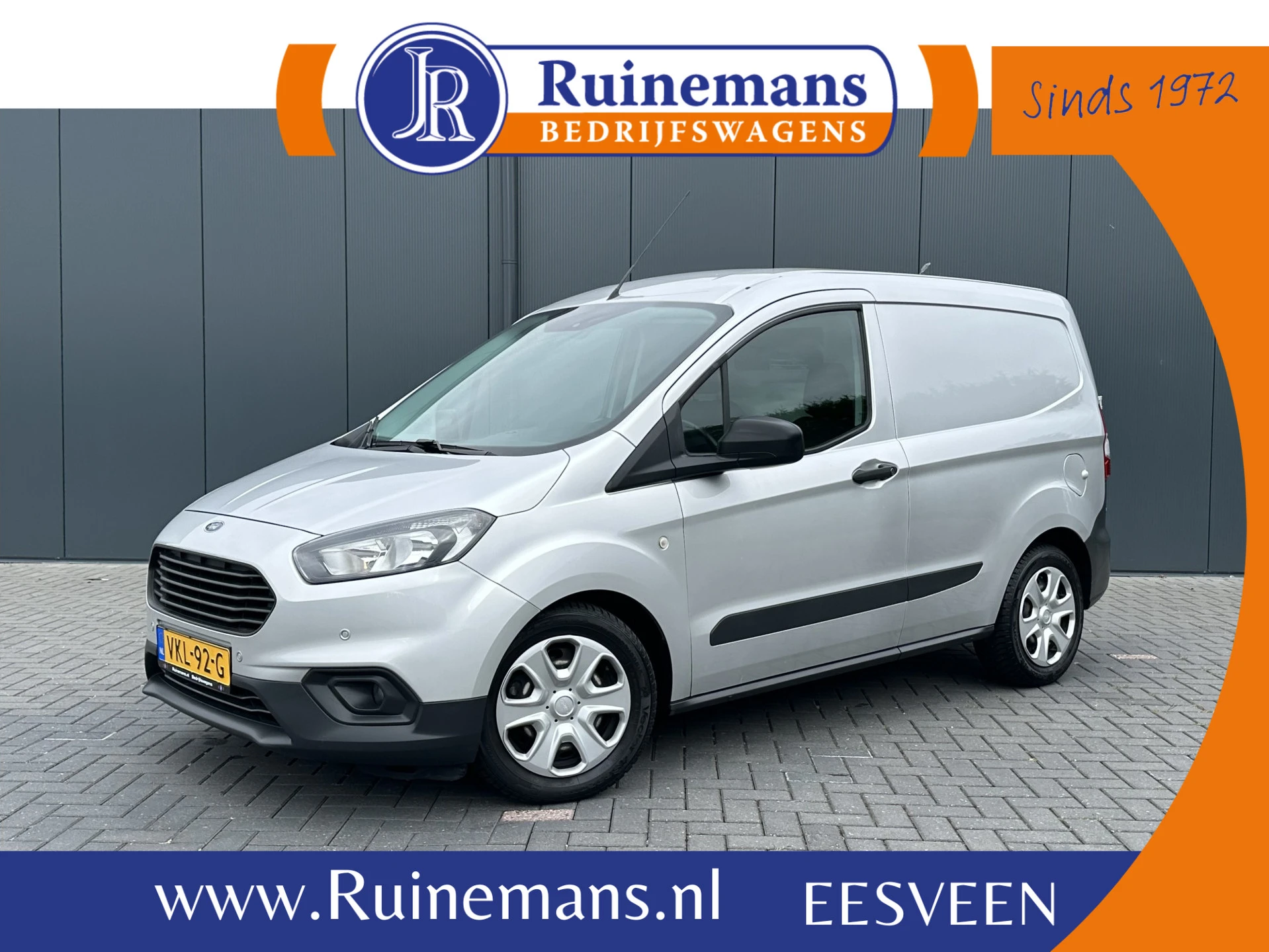 Ford Transit Courier 2021 - 1.5 TDCI / 1e EIGENAAR / 21.248 KM ! / AIRCO / STOELVERWARMING / PDC / NAVIGATIE / CARPLAY afbeelding 1