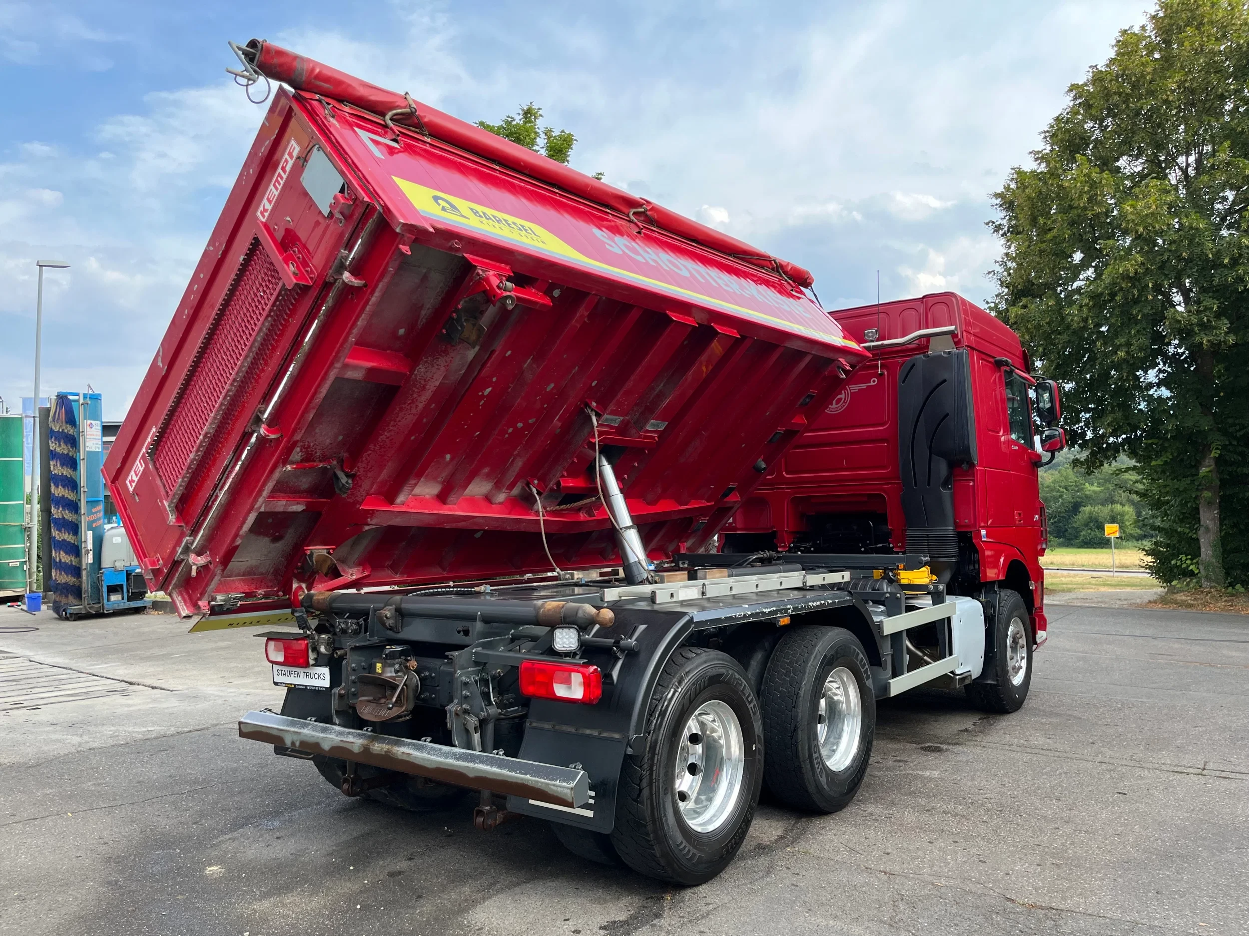 DAF XF 530 2018 - FAT, 6x4, Kempf 3-Seiten Kipper, Bordmatik afbeelding 6
