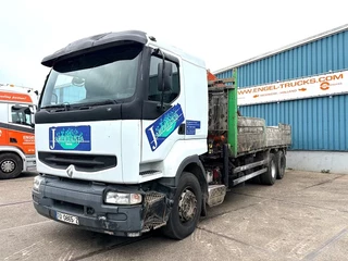Renault Premium 385 1997 - .26G 6x2 PALFINGER / KIPPER (MECHANICAL PUMP / EURO 2 / 10 TIRES / ZF16 MANUAL GEARBOX / P.T.O. / ETC.) te koop