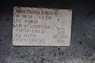 MAN N/A 2021 - HY-1350-15 38/14 I=2.714 obrazek 5