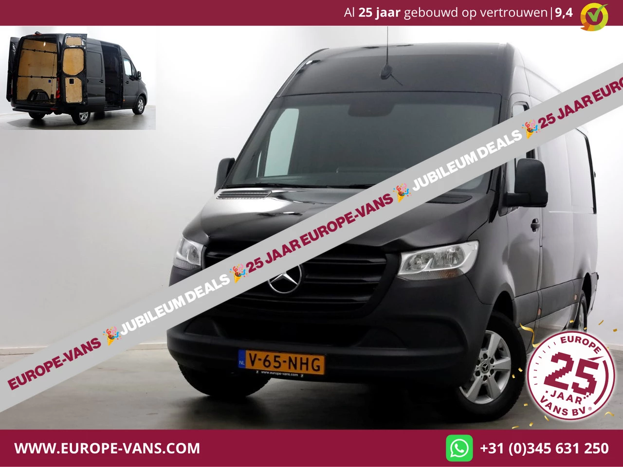 Mercedes-Benz Sprinter 2019 - 314 CDI 143pk RWD L2H2 Airco/Navi/Camera 11-2019 image 1