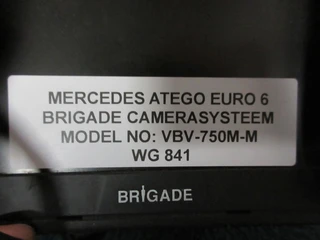 Mercedes-Benz Atego - BRIGADE CAMERASYSTEEM MODEL VBV-750M-M EURO 6 imagem 3 miniatura