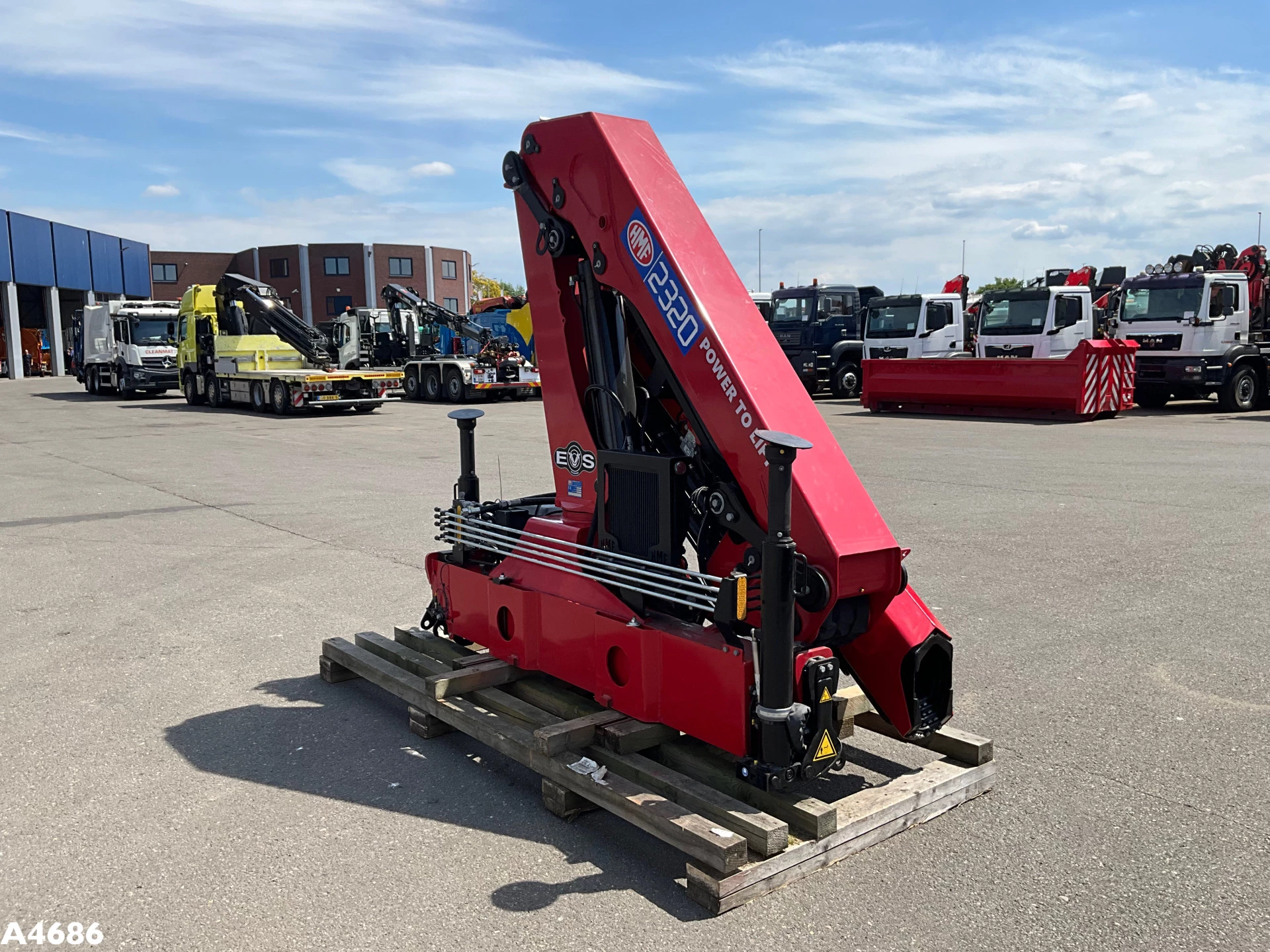HMF 23 Tonmeter laadkraan NEW & UNUSED! 2022 afbeelding 3