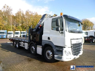 DAF CF 460 8x2 RHD + Hiab XS 658 Hipro 2016 image 2 thumbnail