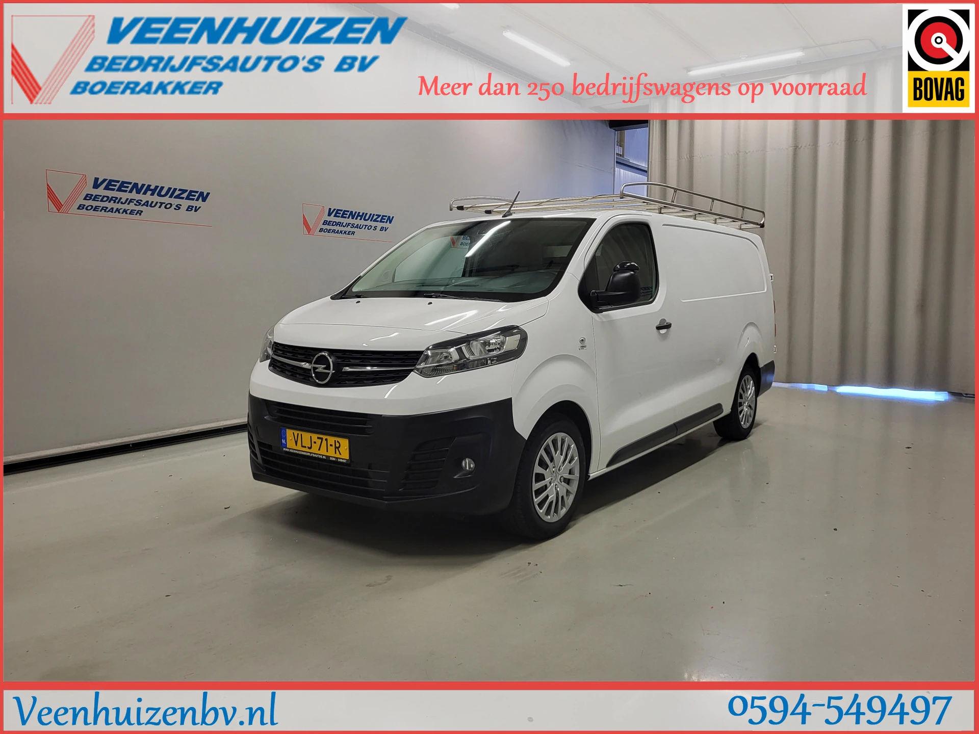 Opel Vivaro 2021 - 2.0CDTI L3/H1 Inrichting Euro 6! afbeelding 1