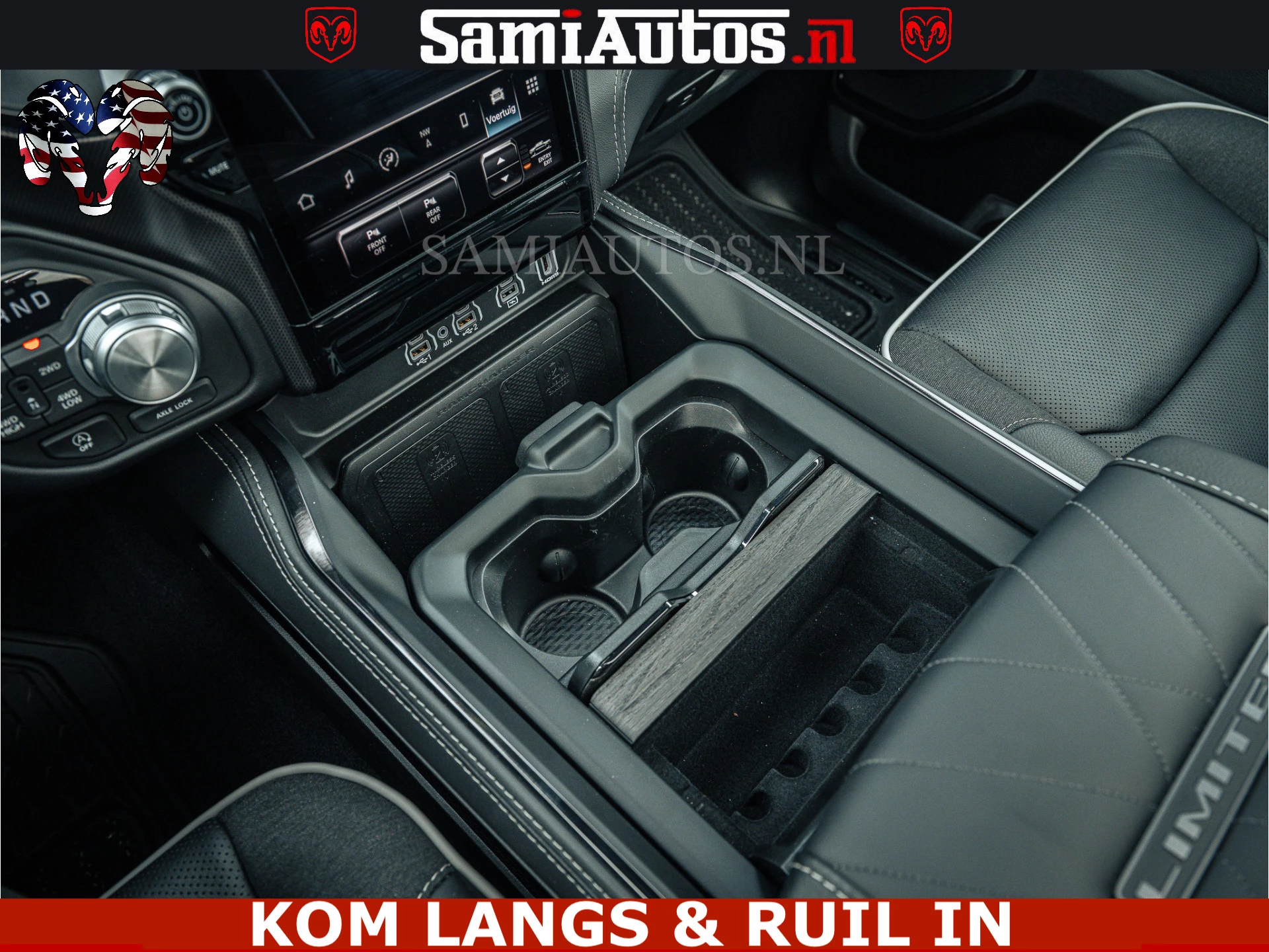 Dodge Ram Pick-Up 2024 - LIMITED NIGHT H.O 540HP 706Nm | Massage + Full Option | De Meest Luxe en Volle in zijn Klasse | obrázek 55