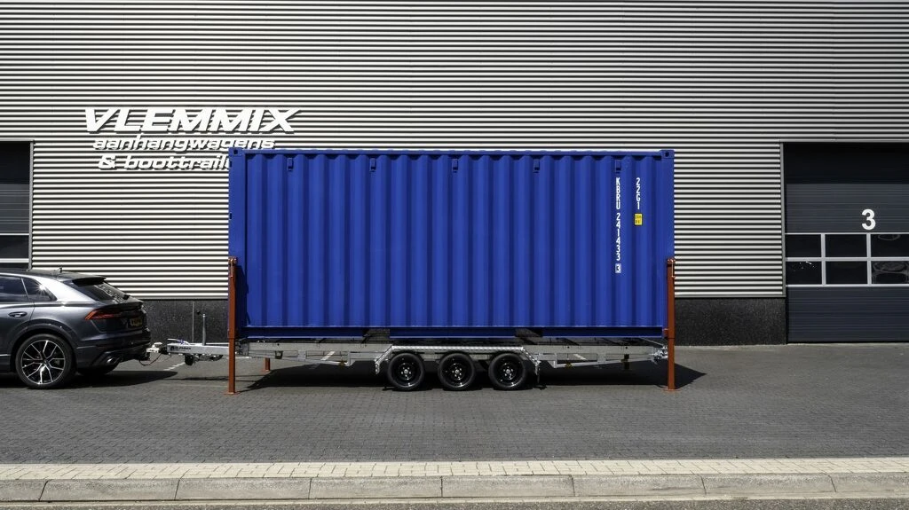 Vlemmix cointainer trailer 20 FT NIEUW 2026 afbeelding 1