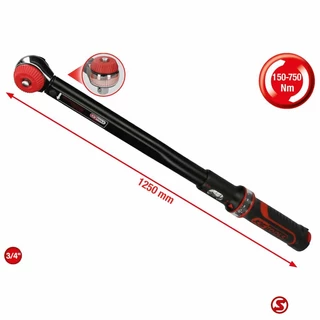 Diversen N/A - 3/4" MOMENTSLEUTEL + DRAAIKNOP 150-750Nm immagine 2