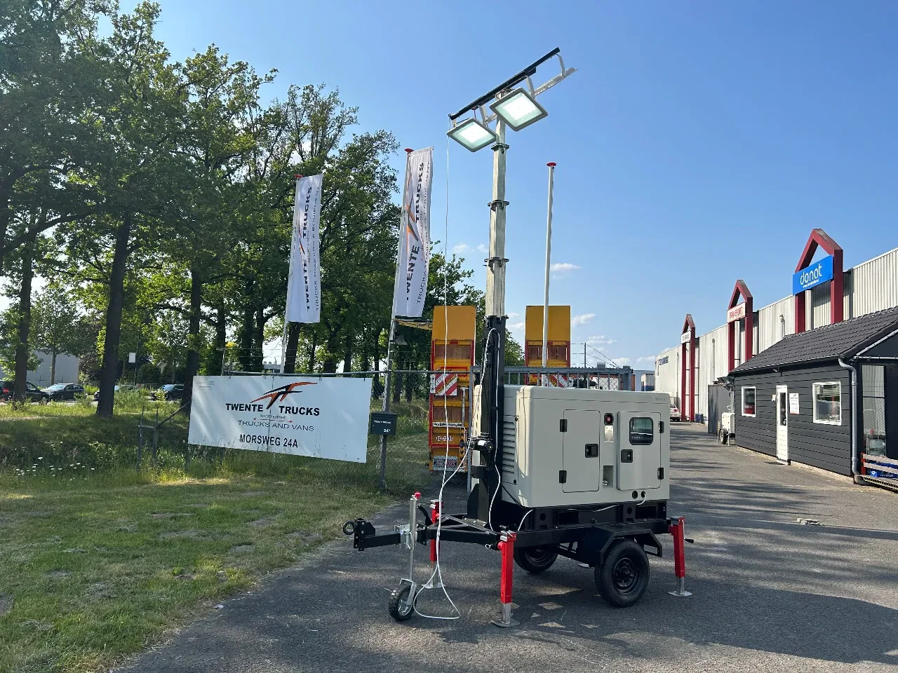 Diversen 2025 - DPX 15KVA Light Tower Ricardo 295D / New and not used image 1