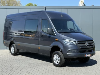 Mercedes-Benz Sprinter 2024 - 319 CDI 191 PK 4x4 AUTOMAAT FACELIFT BPM VRIJ !! / 9G-TRONIC / L3H2 / STUUR EN STOELVERWARMING / 2.8 TONS TREKHAAK / CAMERA / ADAPTIVE CRUISE / AIRCO......... ZEER COMPLEET !! obrazek 4