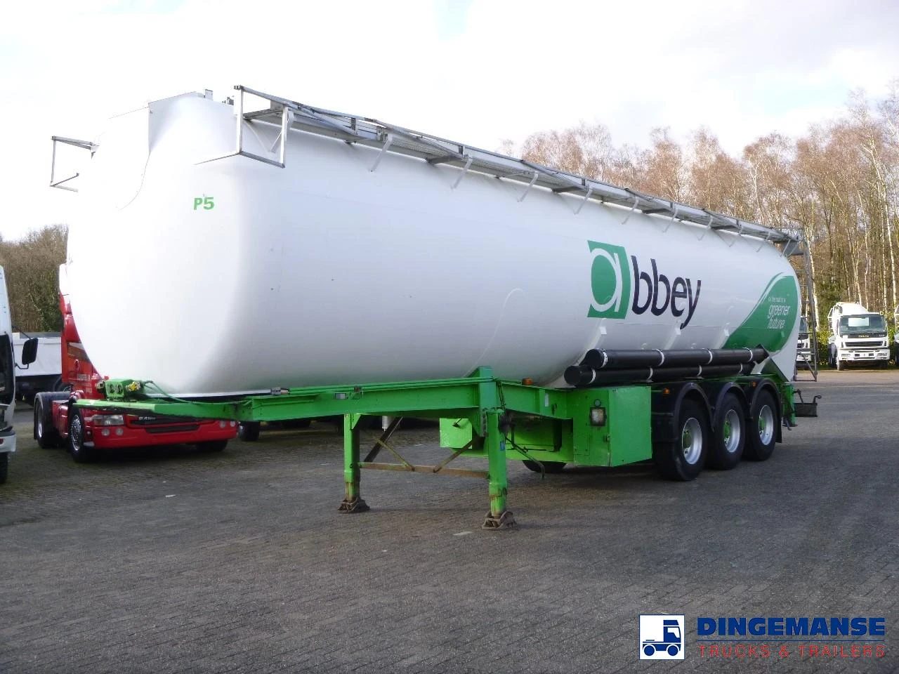 LAG Powder tank alu 58.5 m3 (tipping) 1992 obrázek 1