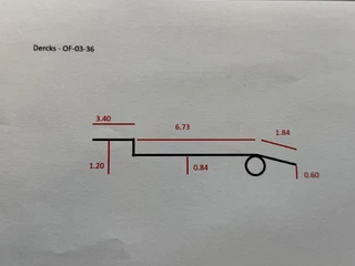 Dercks N/A 1984 - Enkel-As Semi Dieplader BPW-Axle *Apk 05-2027* bild 20