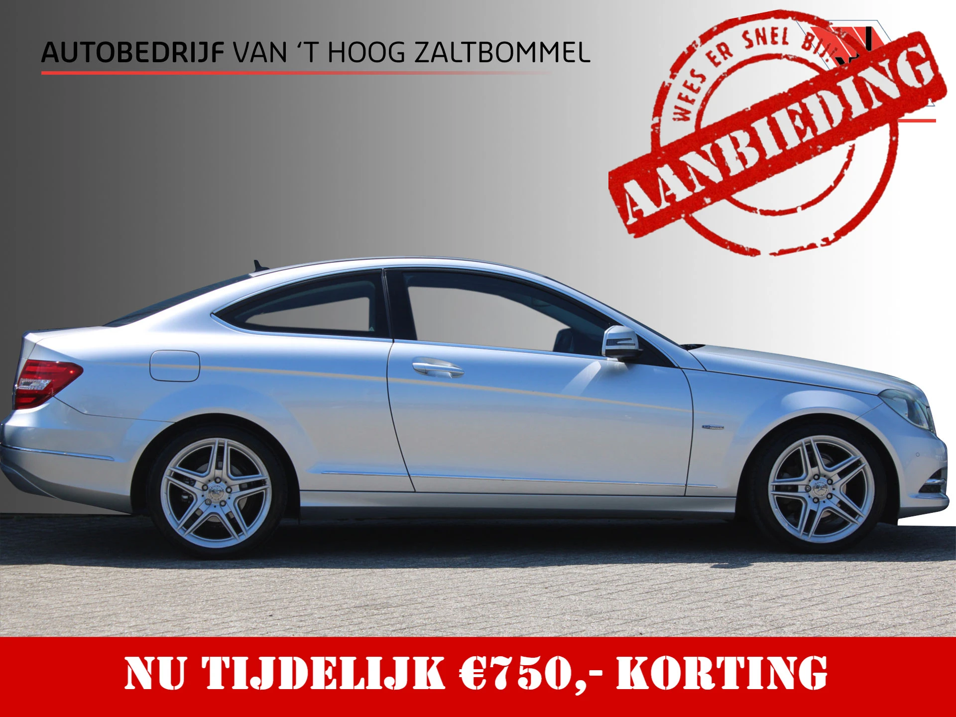Mercedes-Benz C-Klasse 2011 - Coupé 180 AUT7 Ambition NAVI 18'' <<ZEER NETTE AUTO>> afbeelding 1