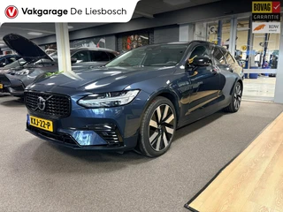 Volvo V90 2023 - 2.0 T8 Plug-in hybrid AWD Ultimate Dark / Panoramadak / leder / trekhaak / camera / Harman Kardon audio na sprzedaż