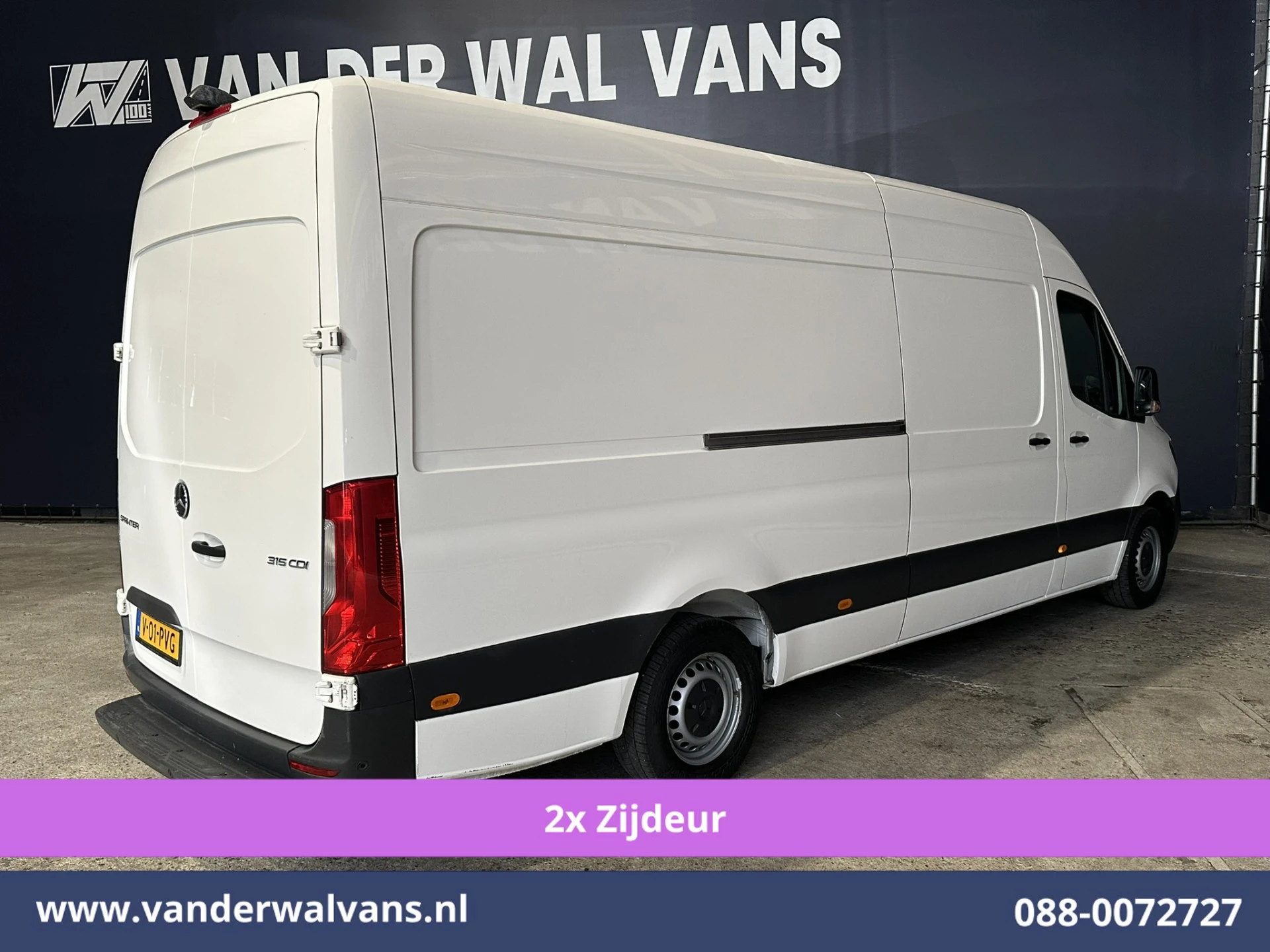 Mercedes-Benz Sprinter 2020 - 315 CDI 150pk L3H2 Euro6 Airco | 2x Zijdeur | Camera | Apple Carplay | Chauffeursstoel immagine 12