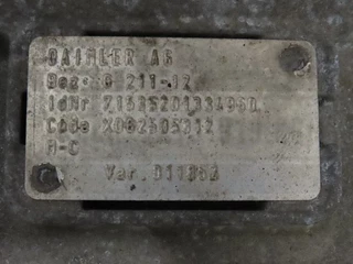 Mercedes-Benz N/A - 0012603600 Versnellingsbak G211-12 MB MP4 imagen 3