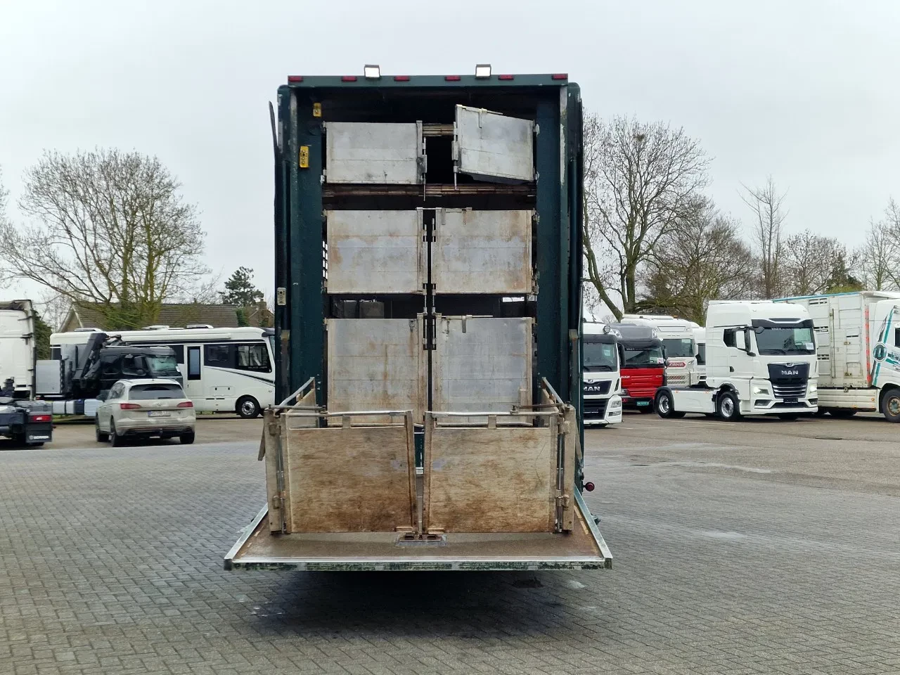 CUPPERS LVA 10-10 AL 2009 - 3 deck livestock trailer - BPW Axle - Folding roof изображение 6