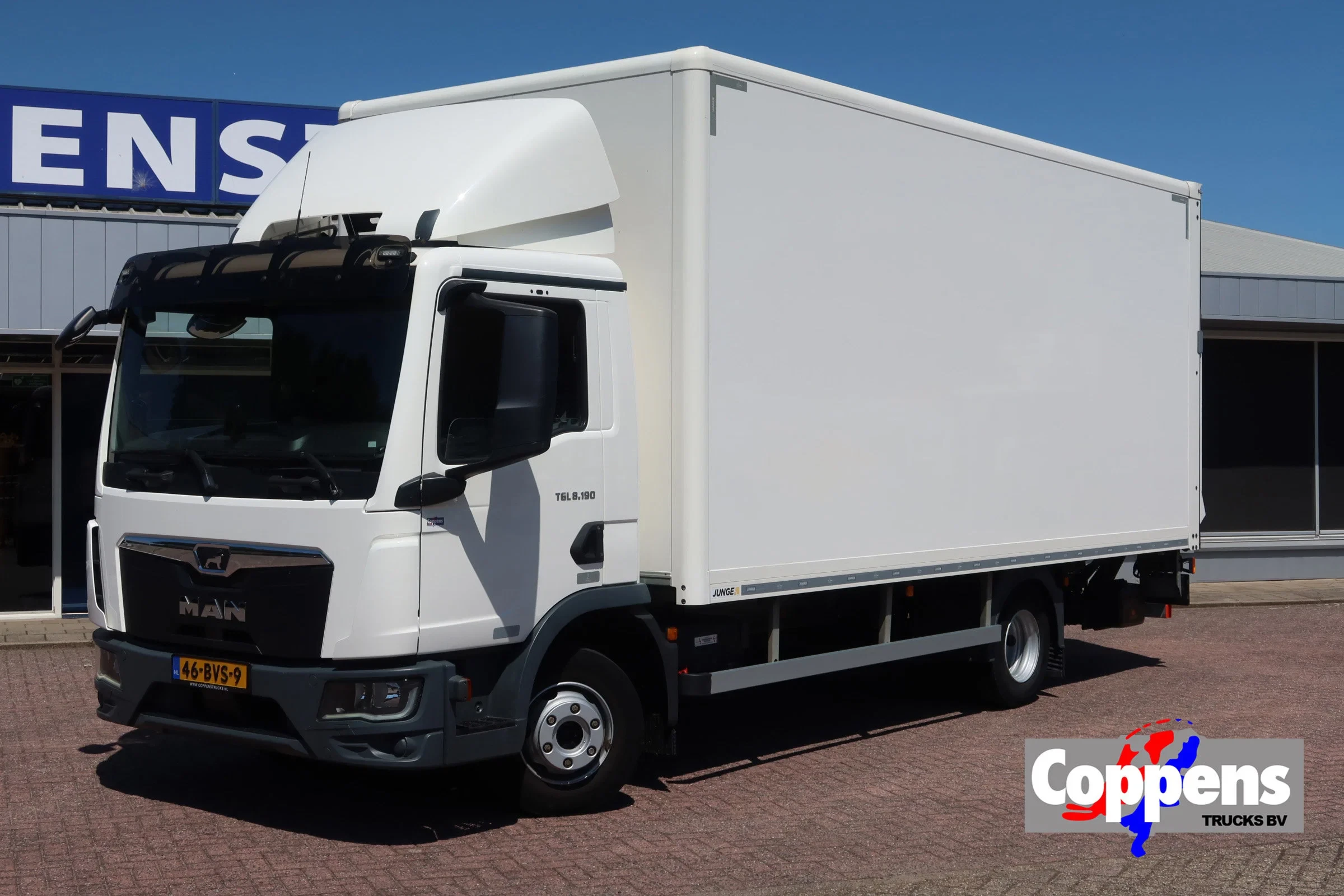 MAN TGL 2023 - 8.180 Bakwagen+Klep Dhollandia 1500 kg+Rolstops afbeelding 1