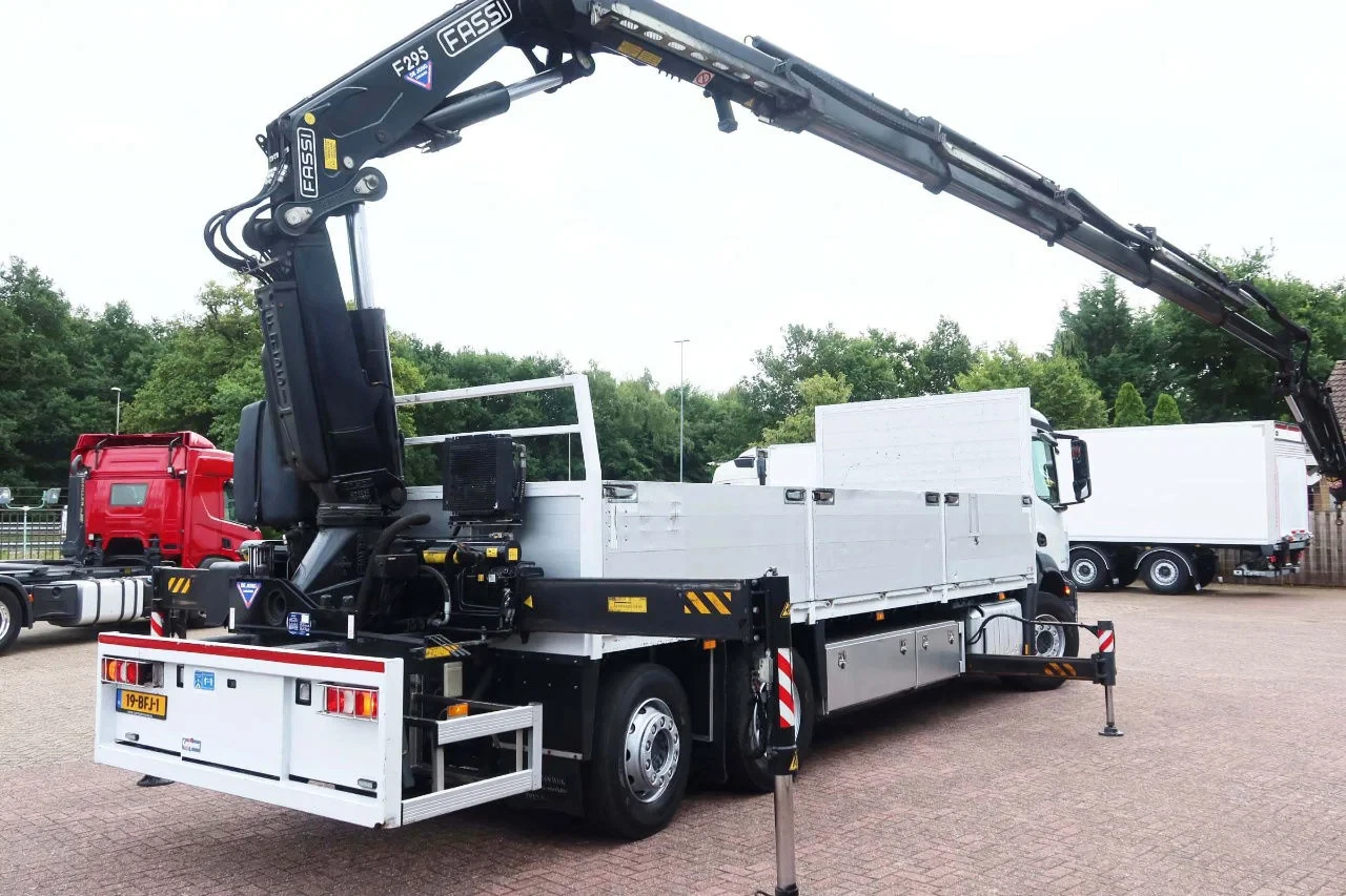 Mercedes-Benz Antos 2014 - 2830 Kraanwagen open Laadbak Fassi F295 + FLY-JIB Bild 3