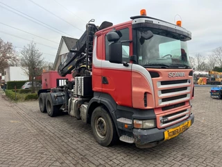 Scania R 2009 - R420 6X4 EURO 4 MANUAL/RETARDER/LOGLIFT afbeelding 4