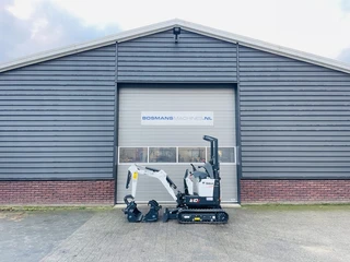 Bobcat E10z minigraver NIEUW incl CW05 wissel + 3 bakken 2026 afbeelding 2 miniatuur