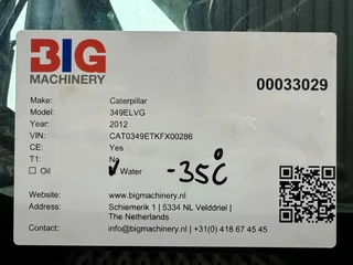 Caterpillar 349EL VG 2012 - N/A bild 32