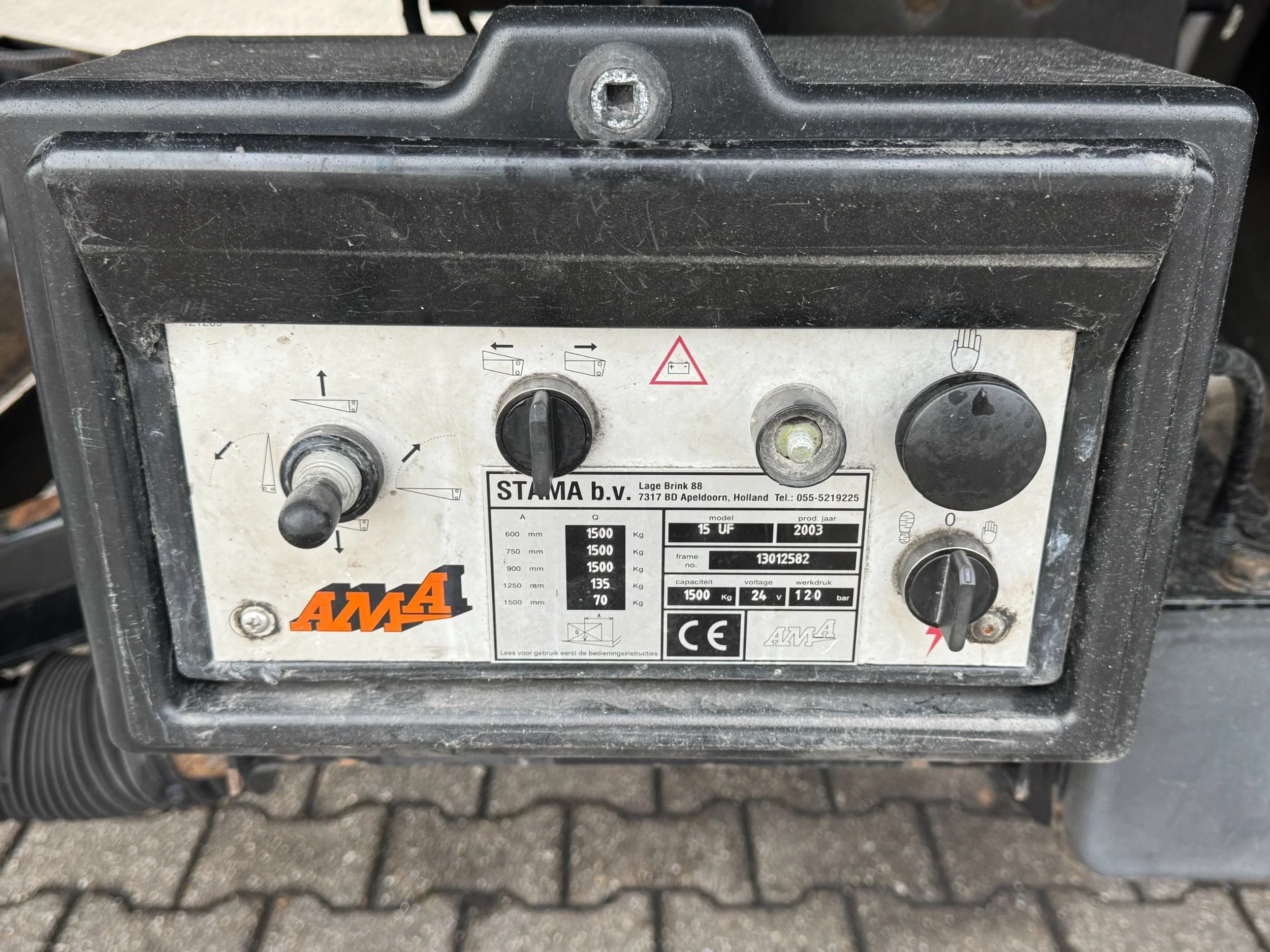 Burg BPO 12-18-GRNXX 2003 - Gesloten Trailer / Stuur-as / Roldeur Defect afbeelding 17