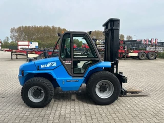 Manitou M 50-4T 2012 - M 50-4T 4x4 rough terrain forklift / only 2.092hrs / triplex-mast / side-shift obrazek 9