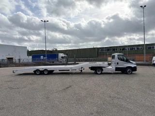 Iveco Daily 2015 - 40C17 Hi Matic - be oplegger ambulance auto transporter afbeelding 4