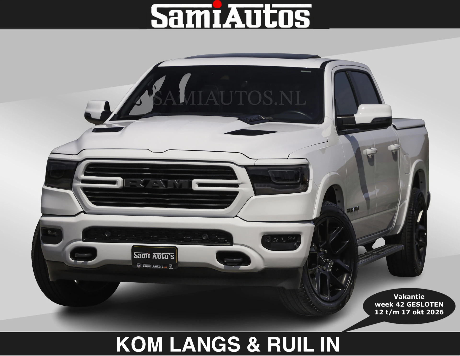 Dodge Ram Pick-Up 2024 - SPORT V8 5.7 402PK | €69950,- excl | Krachtige Hemi | Panorama Dak | 12' Scherm afbeelding 1
