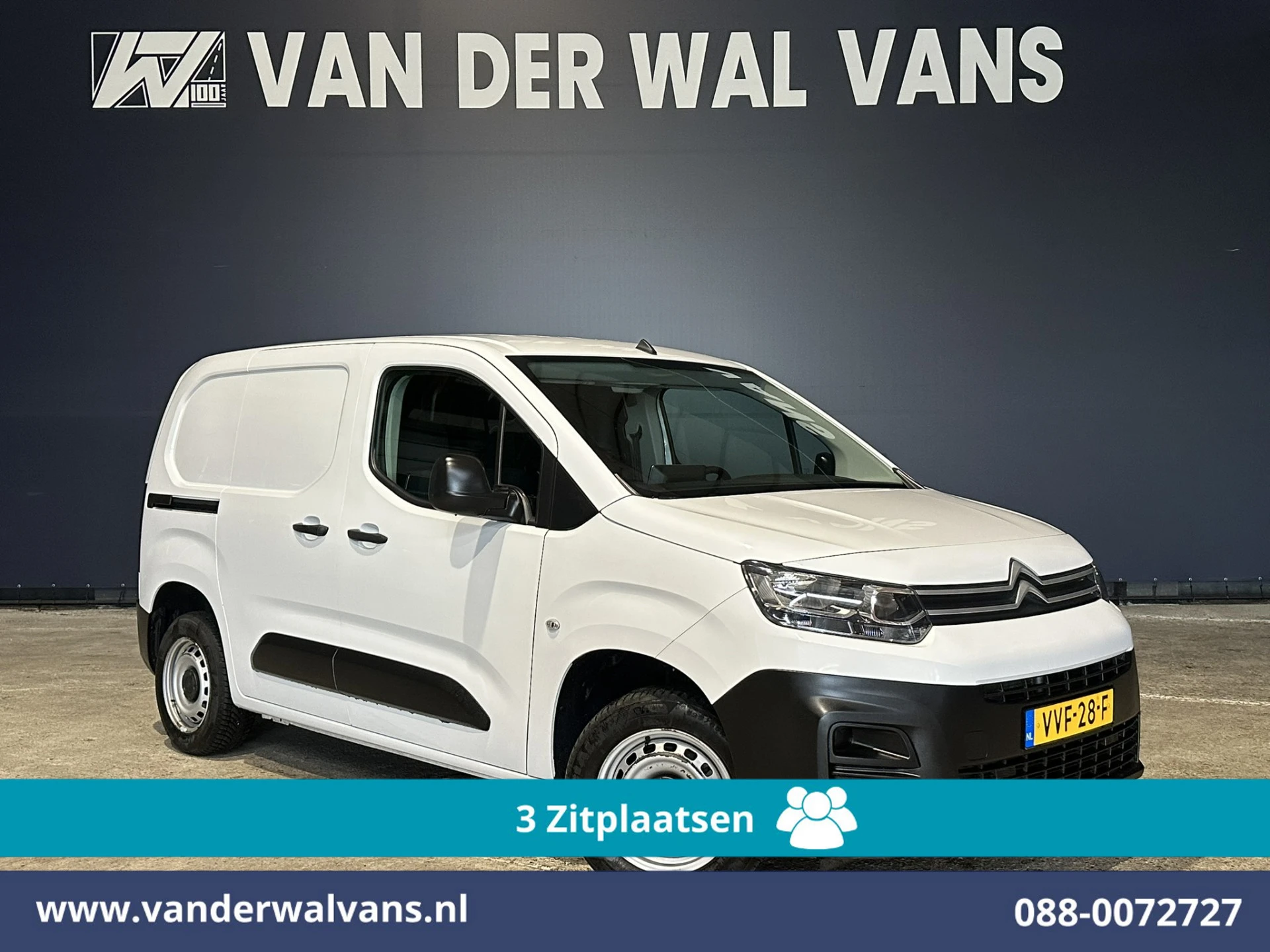 Citroën Berlingo 2023 - 1.5 BlueHDi 102pk L1H1 Euro6 Airco | 3-Zits | Camera | Apple Carplay | Cruisecontrol image 1