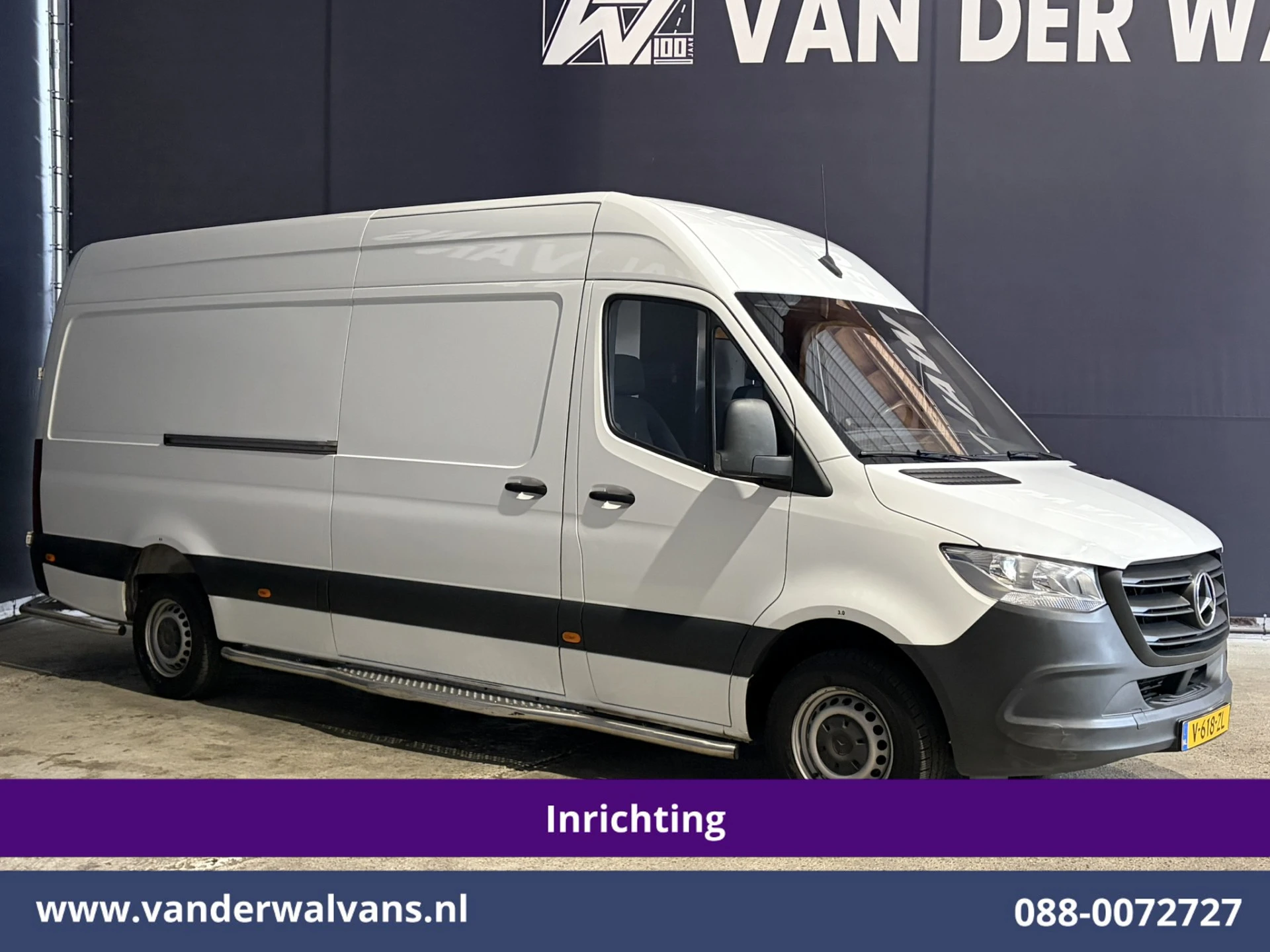 Mercedes-Benz Sprinter 2019 - Mercedes-Benz Sprinter 311 CDI Automaat L3H2 *PostNL inrichting* Euro6 Airco | Camera | Schappen immagine 8