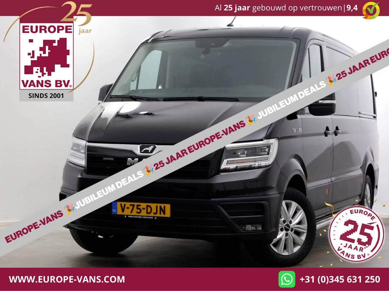 MAN TGE 2024 - 3.180 2.0 177pk L3H2 (L2H1) DSG-Automaat D.C. LED/ACC/Camera/2x Schuifdeur 03-2024 afbeelding 1
