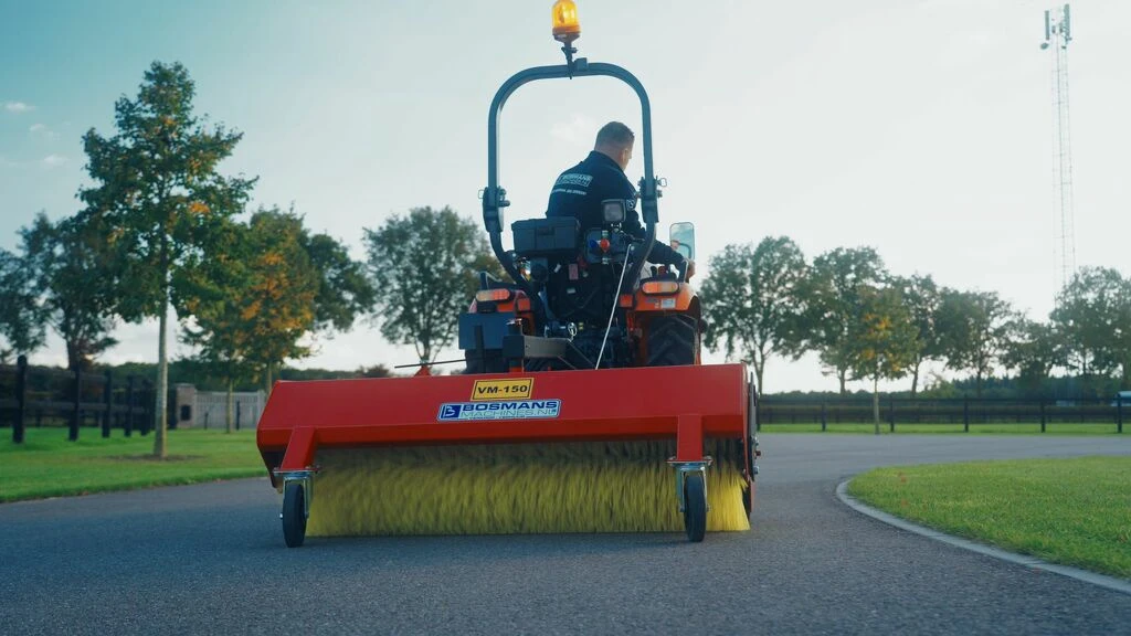 VM 150 veegmachine / veegborstel NIEUW voor minitractor 2025 afbeelding 1