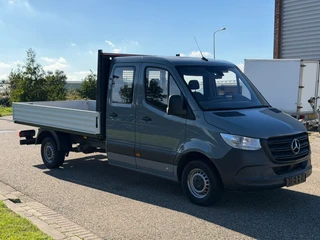 Mercedes-Benz Sprinter 2024 - 317CDI Dubbelcabine Openlaadbak ( 3,40 L ) Airco Cruisecontrol BPM VRIJ EURO 6 afbeelding 3 miniatuur