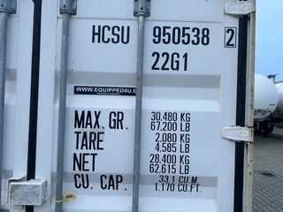 Onbekend N/A 2019 - nice 20FT DV 8'6" container with valid CSC: 02/2029 zdjecie 13