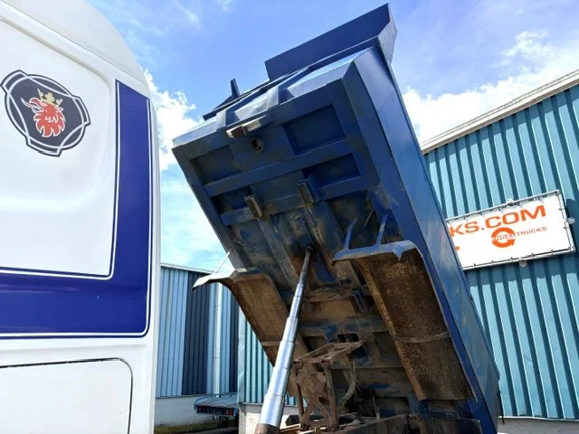 Scania R 2001 - R124-470 C 6x4 FULL STEEL KIPPER (MANUAL GEARBOX / FULL STEEL SUSPENSION / REDUCTION AXLES / AIRCONDITIONING / ETC.) afbeelding 8