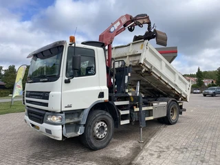 DAF CF 75.250 2005 - | 250HP | 4x2 Tipper | HMF 1060 Crane | Euro 3 afbeelding 1 miniatuur