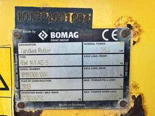 Bomag BW141AD-5 2013 - N/A immagine 28