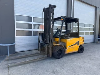 Hyundai 2020 - 5000kg elektrische heftruck forklift 5ton duplex e afbeelding 3 miniatuur