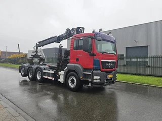 MAN TGS 2009 - 35.440 8x4 HIAB 166 D-2 HIDUO afbeelding 3 miniatuur