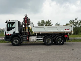 Iveco Trakker 2018 - 360 6x4 Tipper with HMF 1643Z2 Crane image 5