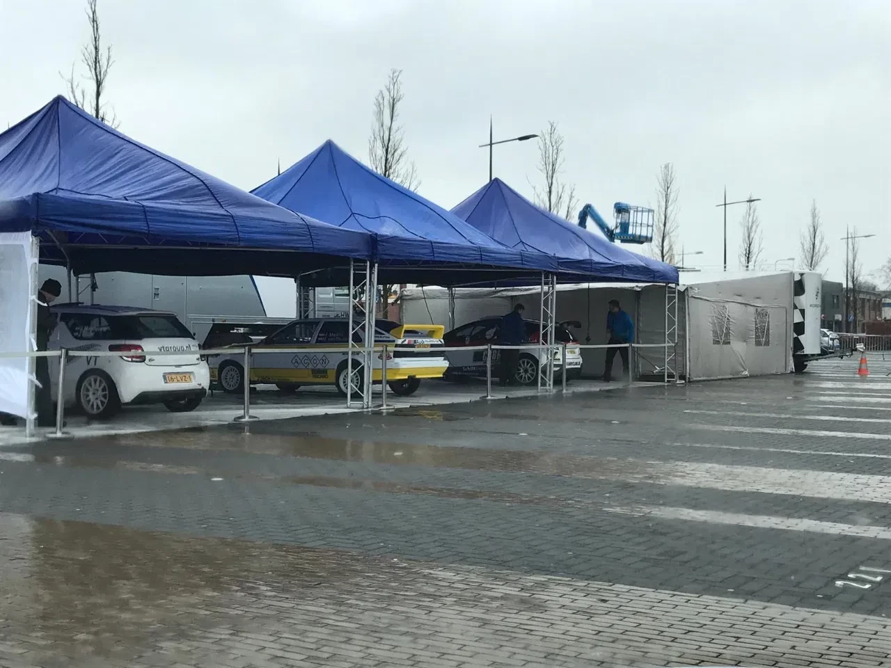SCHULER 2005 - Schamel aanhangwagen 3.5 Ton met TENT afbeelding 16