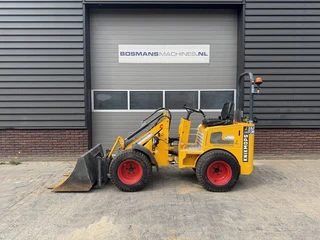 Knikmops 130 minishovel BJ 2024 €490 LEASE 2024 afbeelding 3 miniatuur
